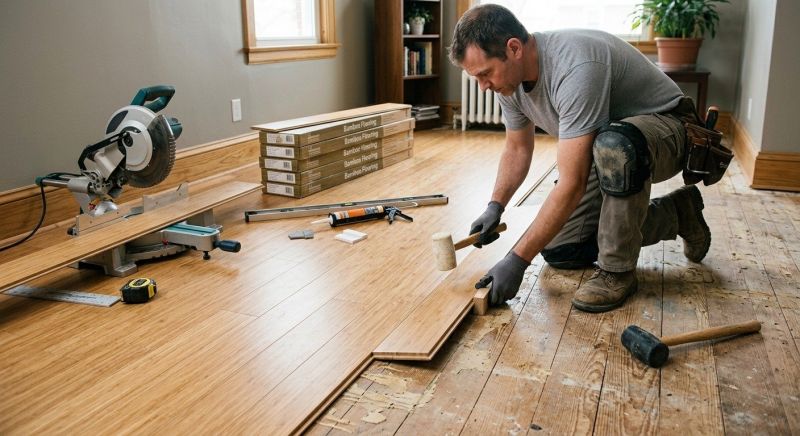 Bamboo Flooring Installation in Marysville, WA