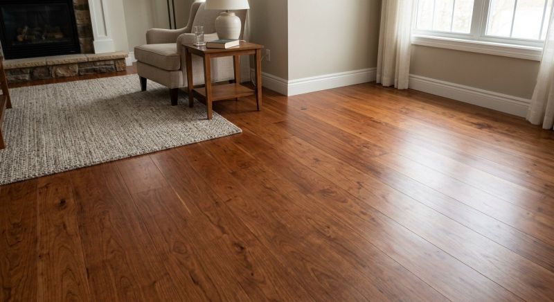 Cherry Floor Installation in Kenmore, WA