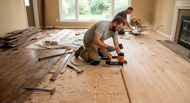 Hardwood Floor Installation in Bothell, WA