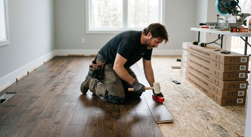 Hardwood Floor Installation in Edmonds, WA