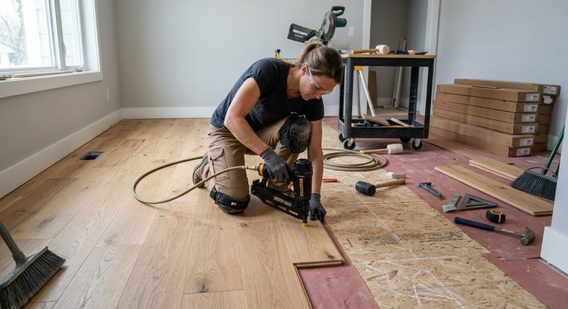 Hardwood Floor Installation in Granite Falls, WA