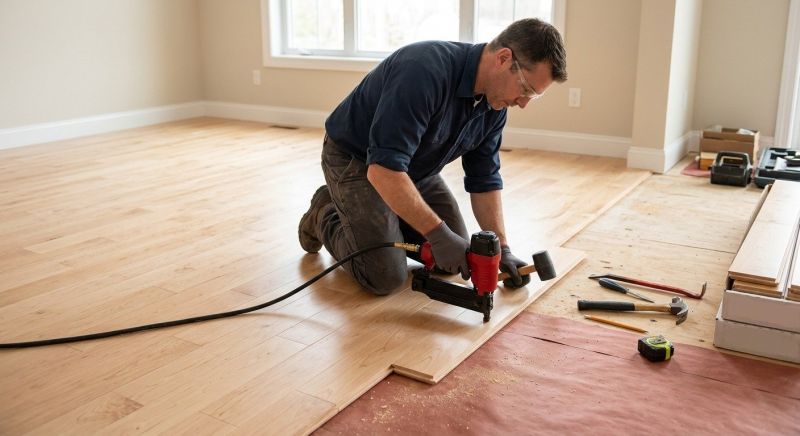 Maple Flooring Installation in Marysville, WA
