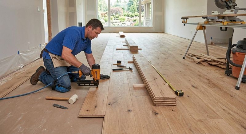 Plank Floor Installation in Marysville, WA