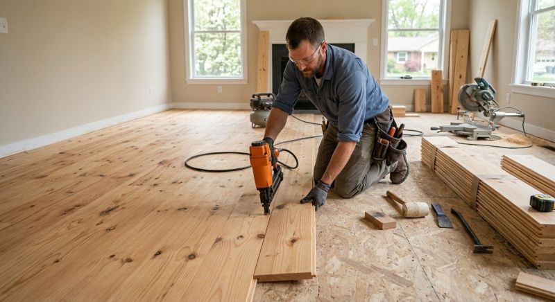 Plank Floor Installation in Marysville, WA