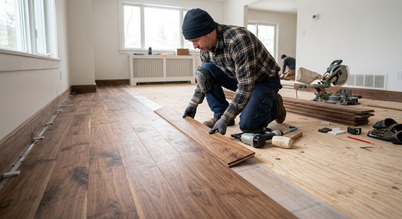 Walnut Flooring Installation in Marysville, WA