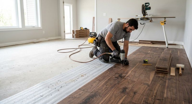 Walnut Flooring Installation in Marysville, WA